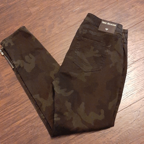 True Religion Denim - True Religion Jennie Camo Jean's w 29